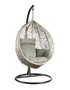 Catégorie Mobilier d'extérieur - Lemobilier.ma : Fauteuil suspendu outdoor RIVE Taupe/Gris , Salon 4pces outdoor LEYA Blanc ...